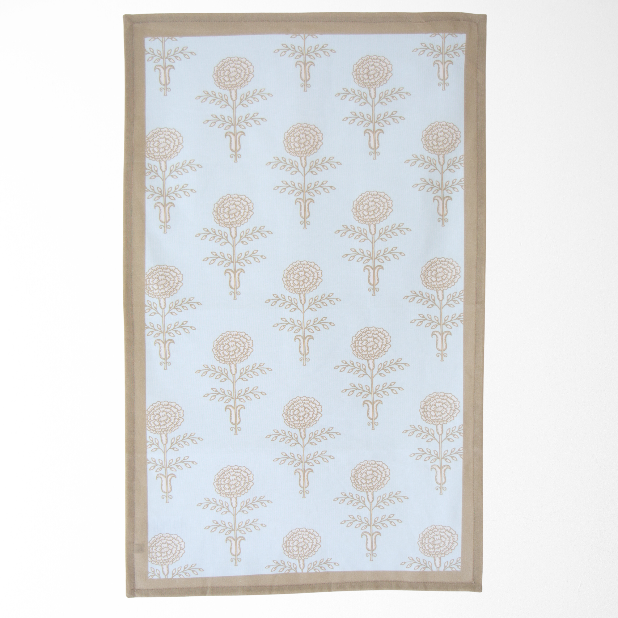 Block Print Tea Towel – Alisa Blue